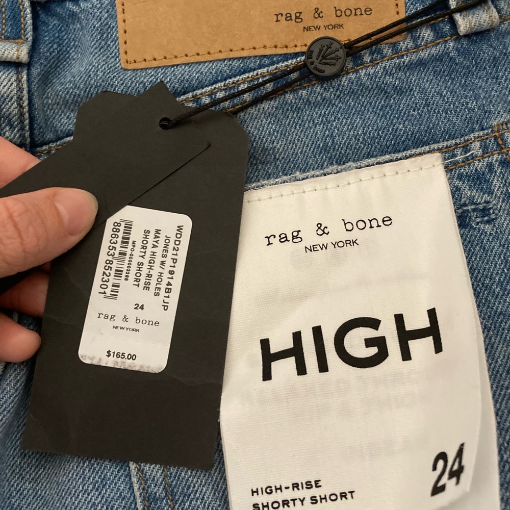 NWT Rag & Bone Maya High-Rise Short – Jones Color - Picture 5 of 8